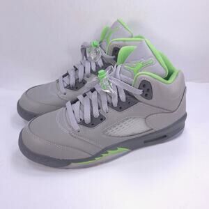 Nike Air Jordan 5 Retro Athletic Shoe Youth Boys Size 6 DM9014-003 Gray